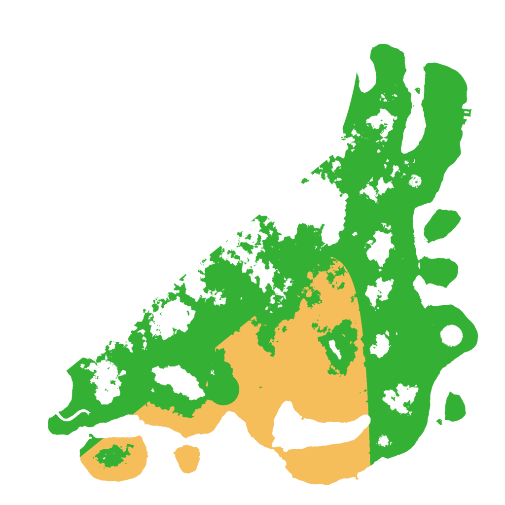 Biome Rust Map: Procedural Map, Size: 4200, Seed: 912498