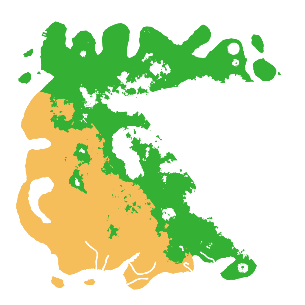 Biome Rust Map: Procedural Map, Size: 4500, Seed: 1062022