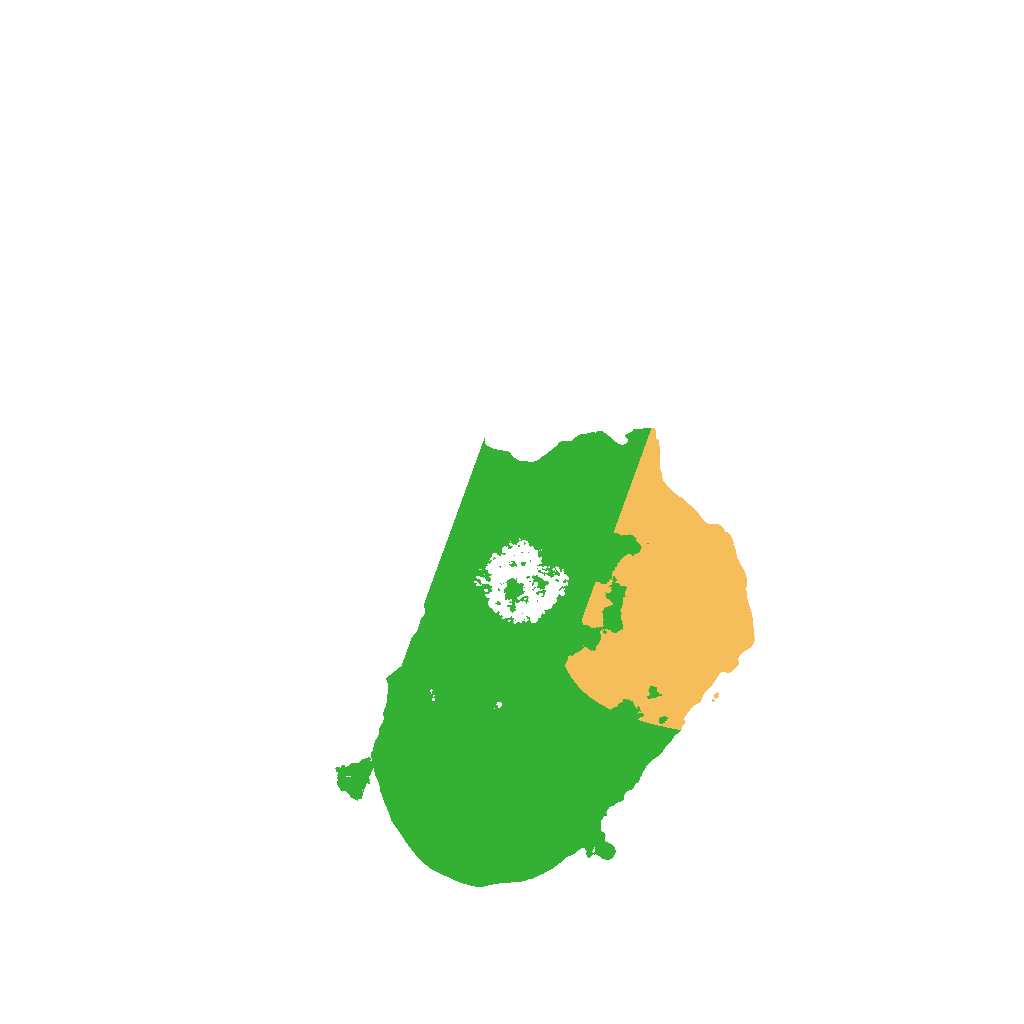 Biome Rust Map: Procedural Map, Size: 1300, Seed: 1545961