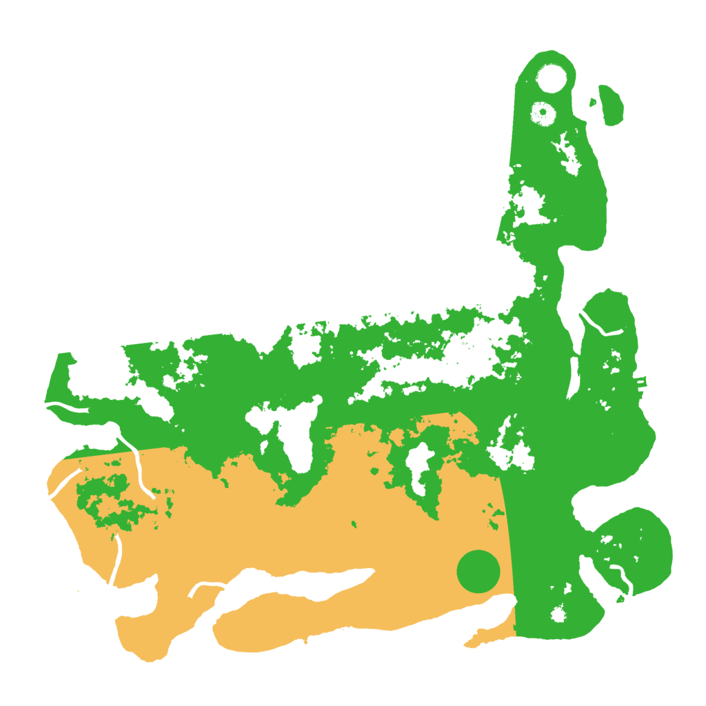 Biome Rust Map: Procedural Map, Size: 4300, Seed: 1778968380