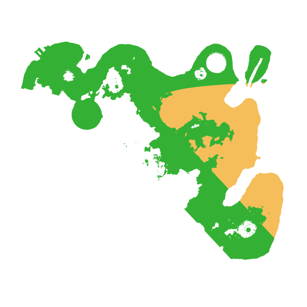 Biome Rust Map: Procedural Map, Size: 2700, Seed: 889972047