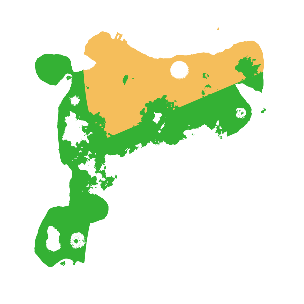 Biome Rust Map: Procedural Map, Size: 3000, Seed: 2064279709