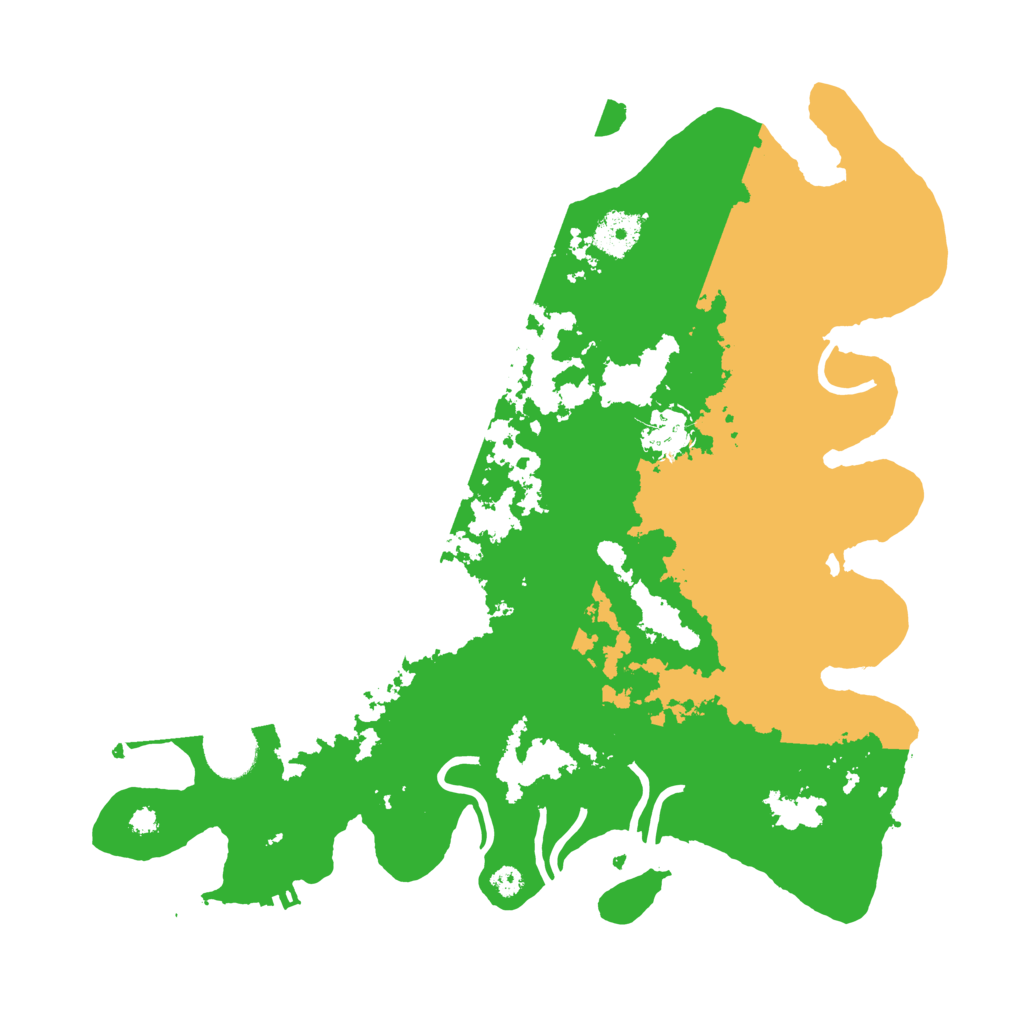 Biome Rust Map: Procedural Map, Size: 3500, Seed: 1884396514