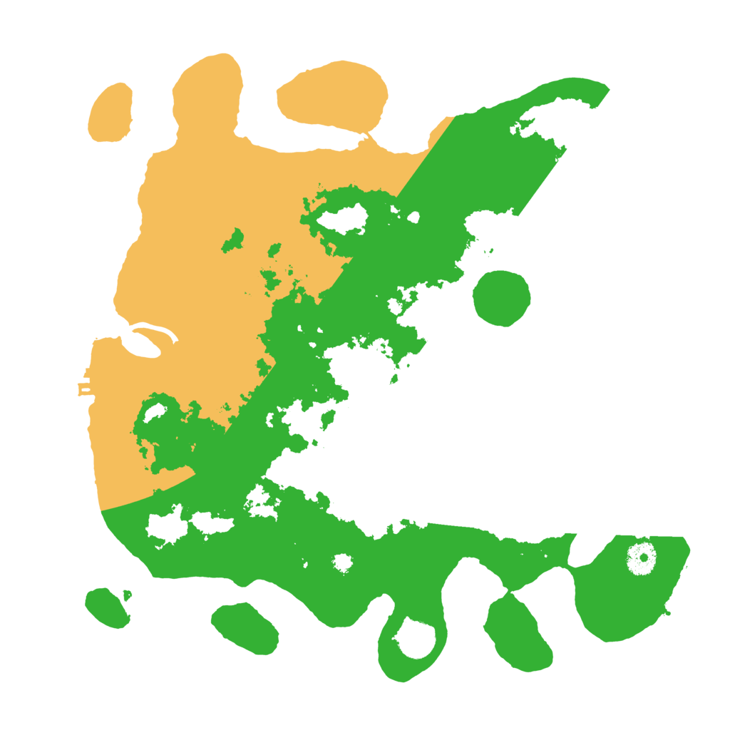 Biome Rust Map: Procedural Map, Size: 3500, Seed: 1651787761