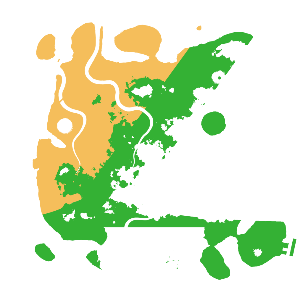 Biome Rust Map: Procedural Map, Size: 3500, Seed: 1651787761