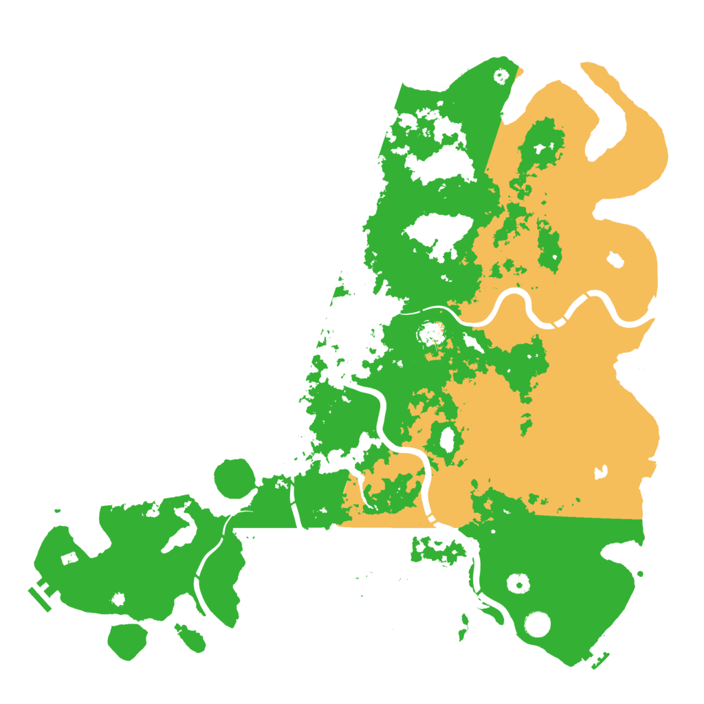 Biome Rust Map: Procedural Map, Size: 4800, Seed: 314513460