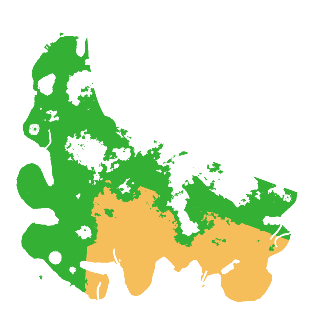 Biome Rust Map: Procedural Map, Size: 4300, Seed: 561738560