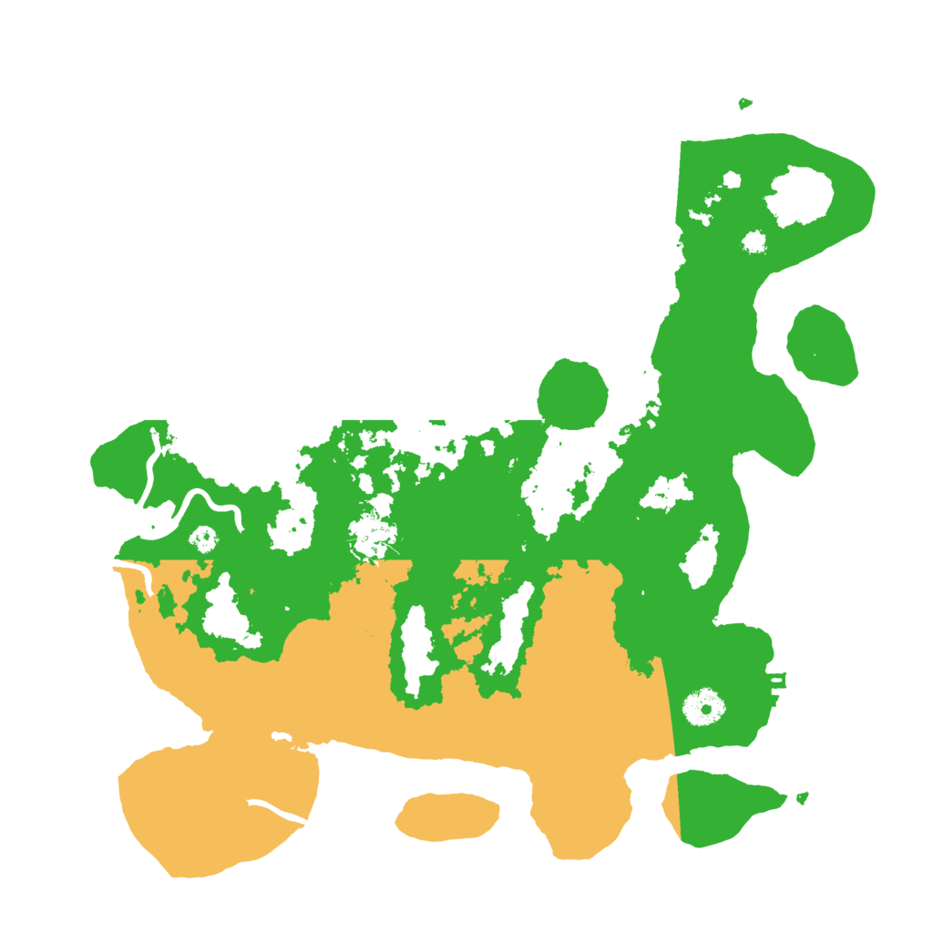 Biome Rust Map: Procedural Map, Size: 3620, Seed: 15