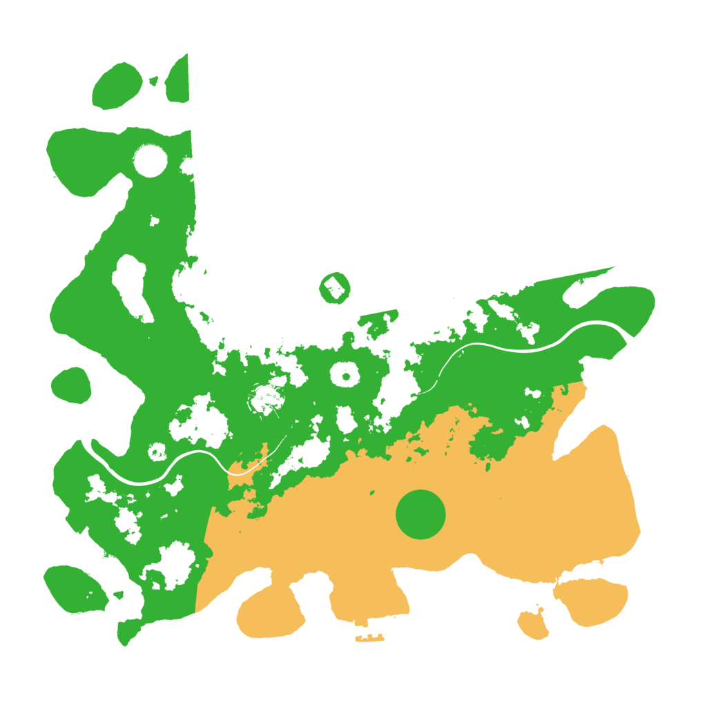Biome Rust Map: Procedural Map, Size: 3750, Seed: 1654700508