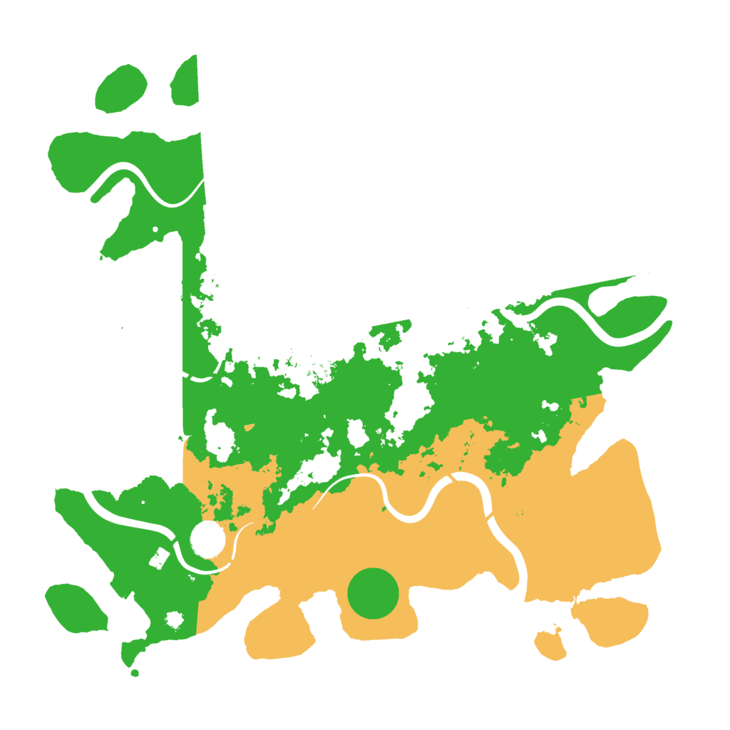 Biome Rust Map: Procedural Map, Size: 3750, Seed: 1654700508