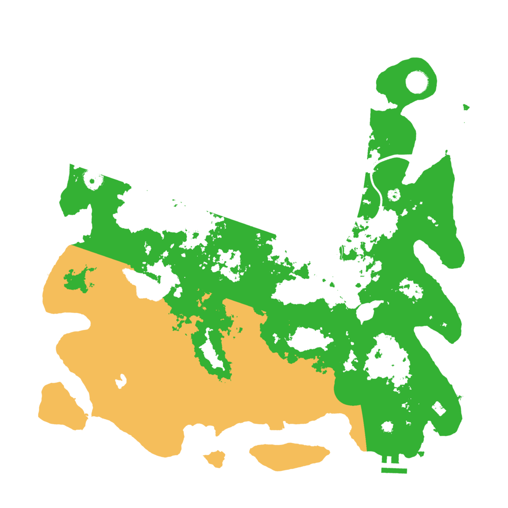 Biome Rust Map: Procedural Map, Size: 4000, Seed: 1701576995