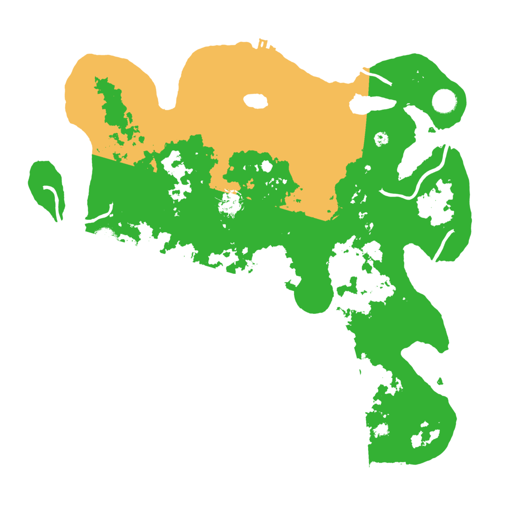 Biome Rust Map: Procedural Map, Size: 3666, Seed: 2147483647