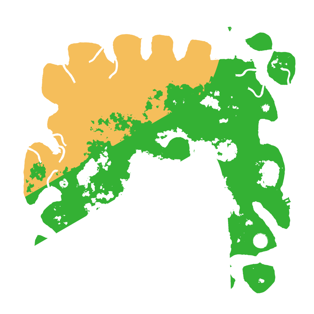 Biome Rust Map: Procedural Map, Size: 3750, Seed: 204203752