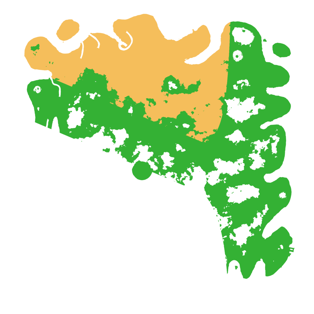 Biome Rust Map: Procedural Map, Size: 4500, Seed: 2121325737