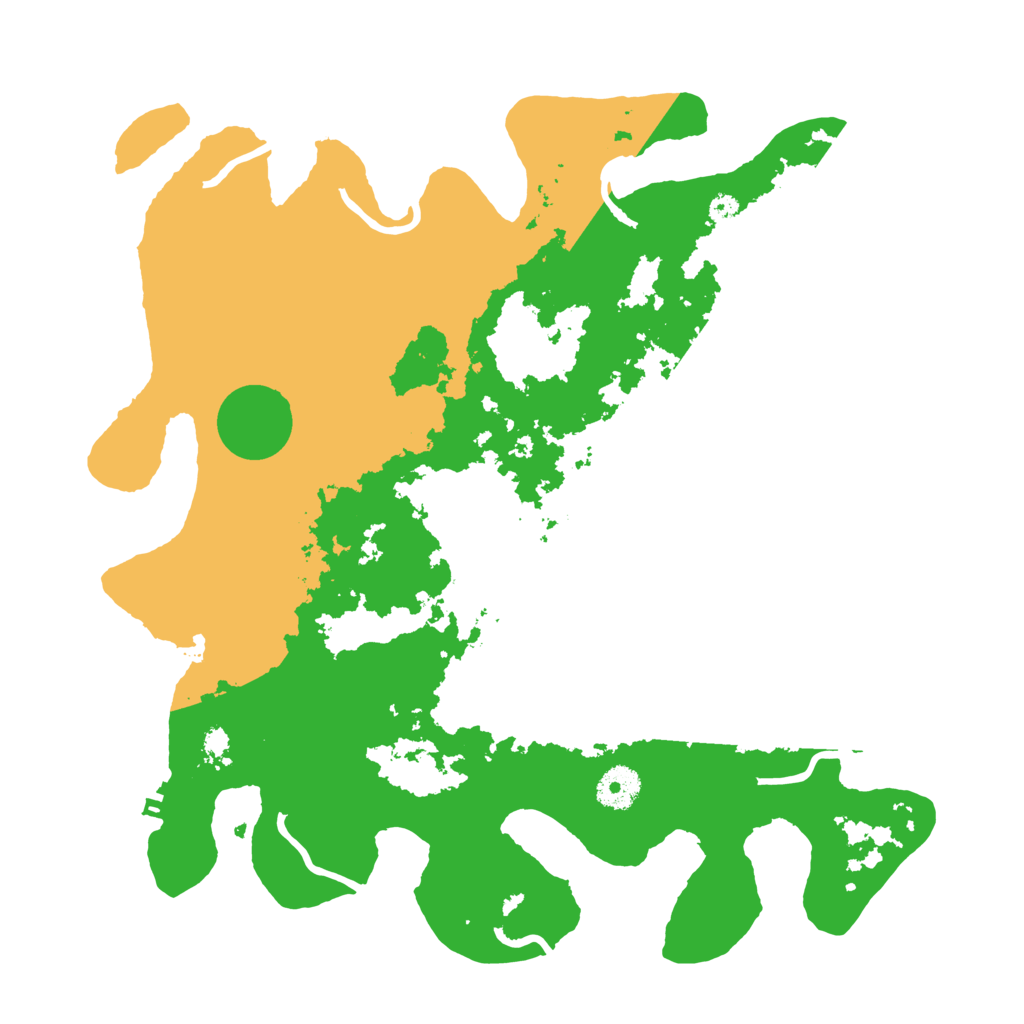 Biome Rust Map: Procedural Map, Size: 3600, Seed: 1721152527