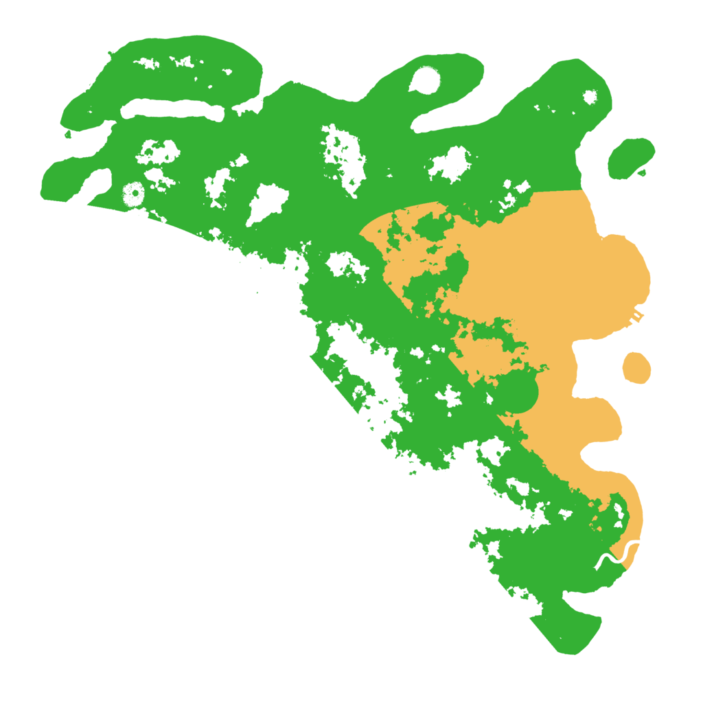 Biome Rust Map: Procedural Map, Size: 4500, Seed: 737363222