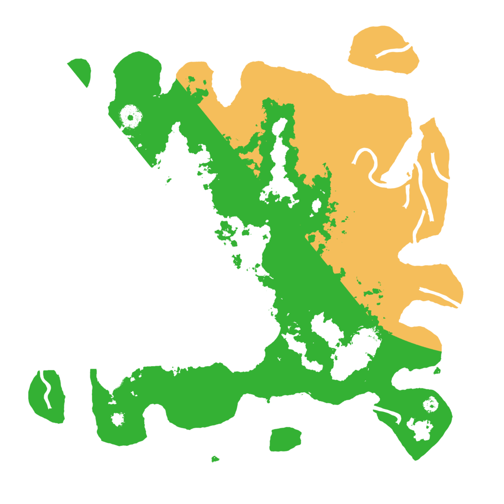 Biome Rust Map: Procedural Map, Size: 3500, Seed: 57594420