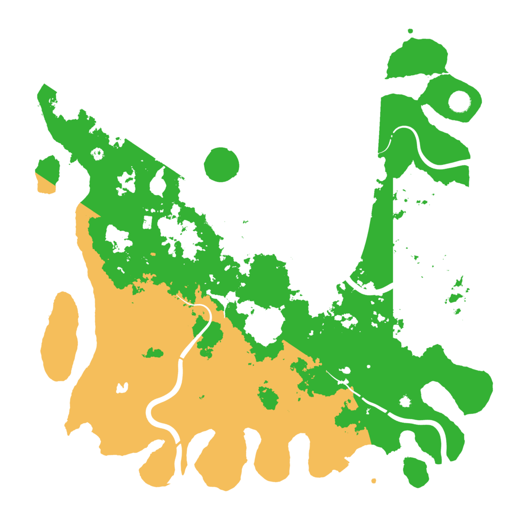 Biome Rust Map: Procedural Map, Size: 4250, Seed: 24406