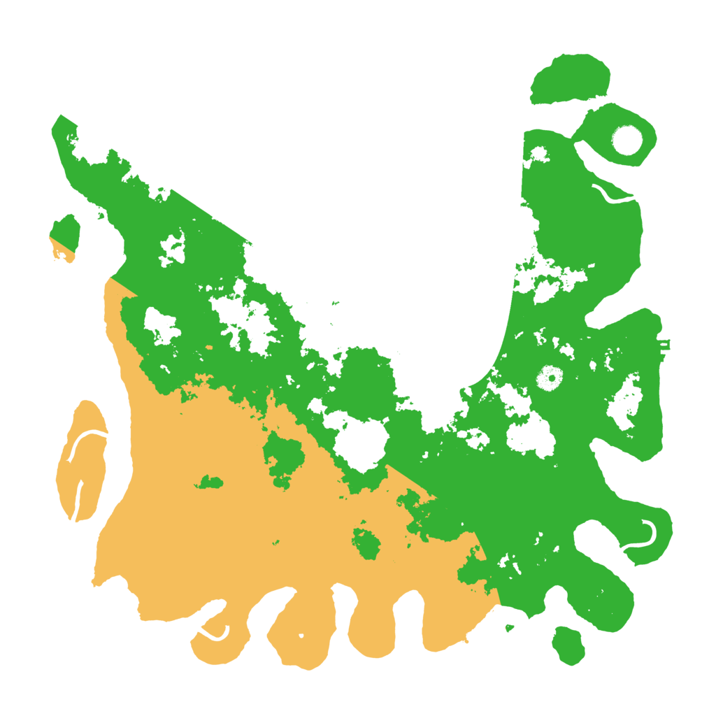 Biome Rust Map: Procedural Map, Size: 4250, Seed: 24406
