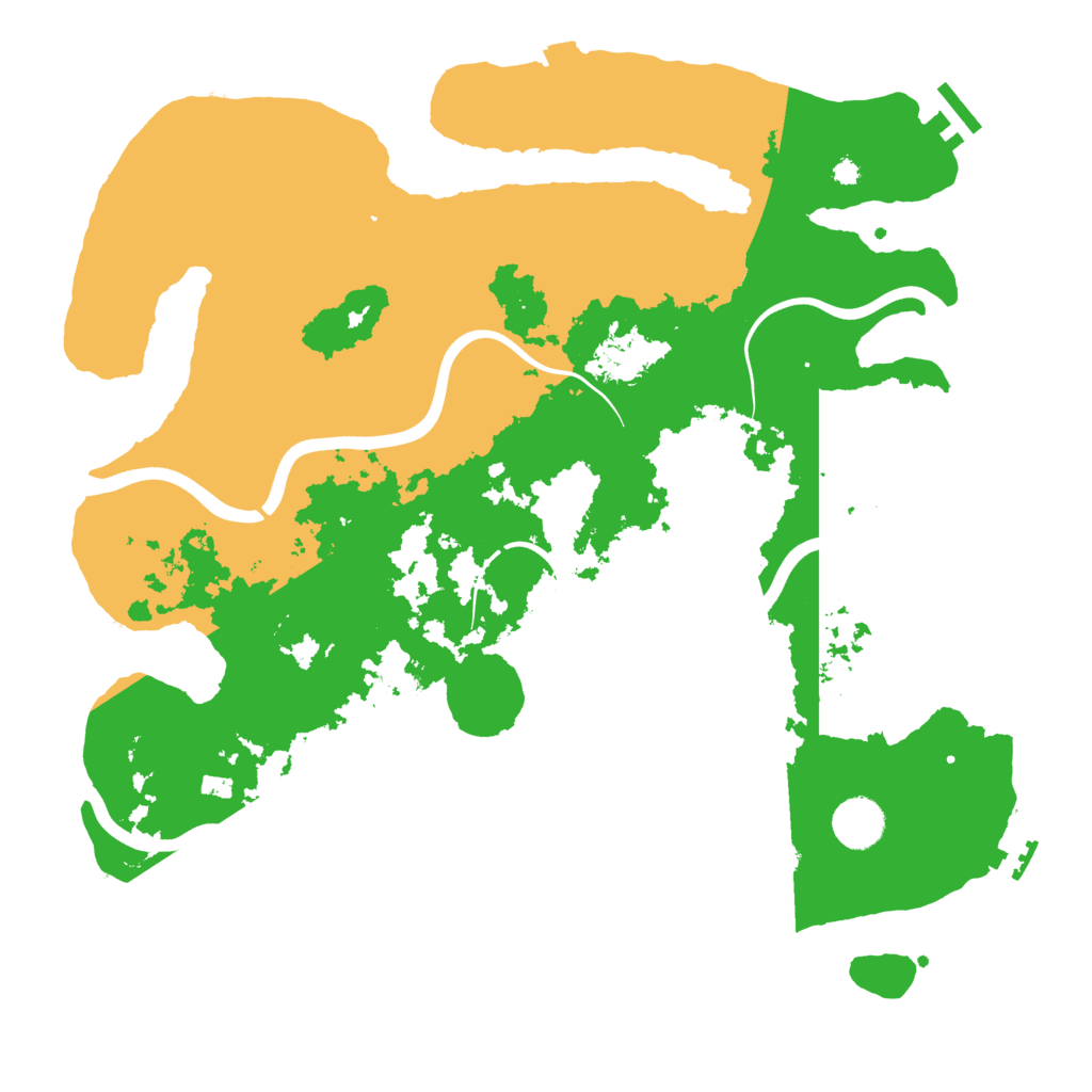 Biome Rust Map: Procedural Map, Size: 3800, Seed: 2543500