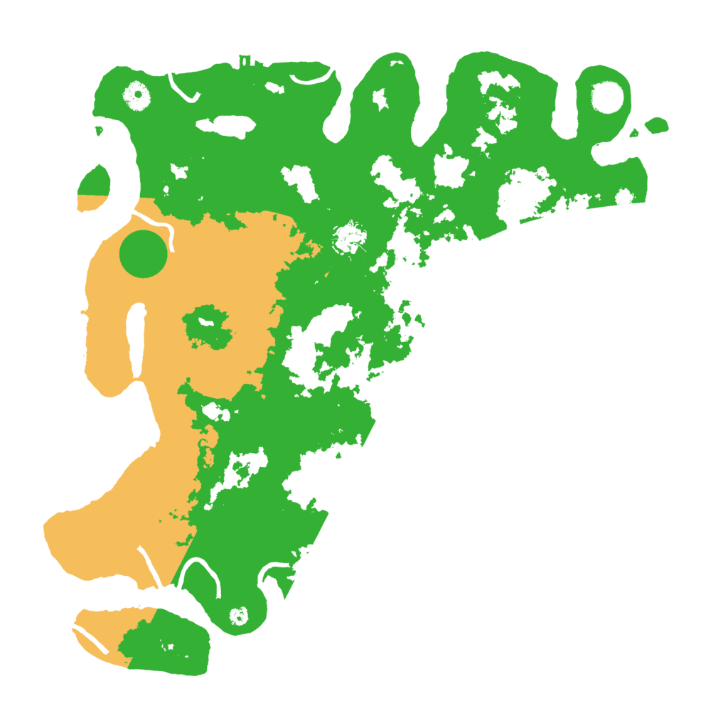 Biome Rust Map: Procedural Map, Size: 4000, Seed: 596799943