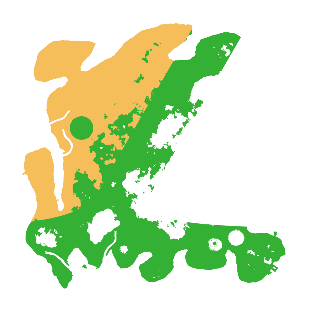 Biome Rust Map: Procedural Map, Size: 3500, Seed: 1633696665