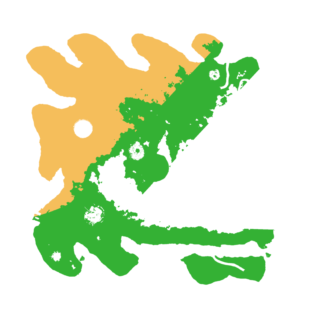 Biome Rust Map: Procedural Map, Size: 3000, Seed: 894058042