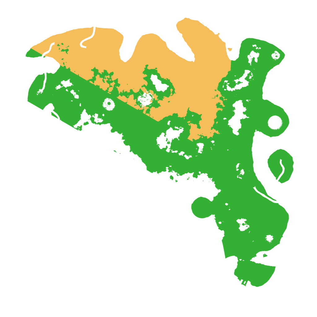 Biome Rust Map: Procedural Map, Size: 4000, Seed: 4250