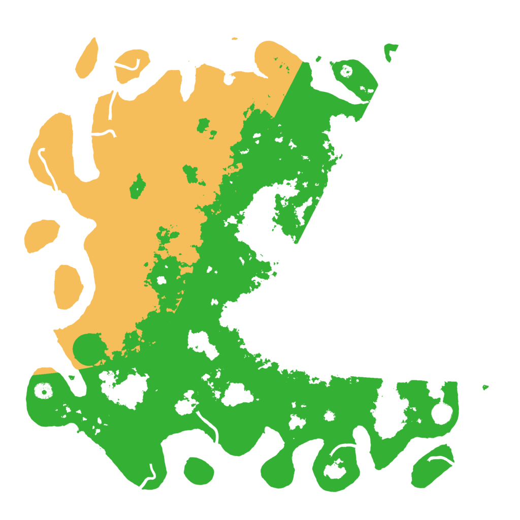 Biome Rust Map: Procedural Map, Size: 4500, Seed: 20454