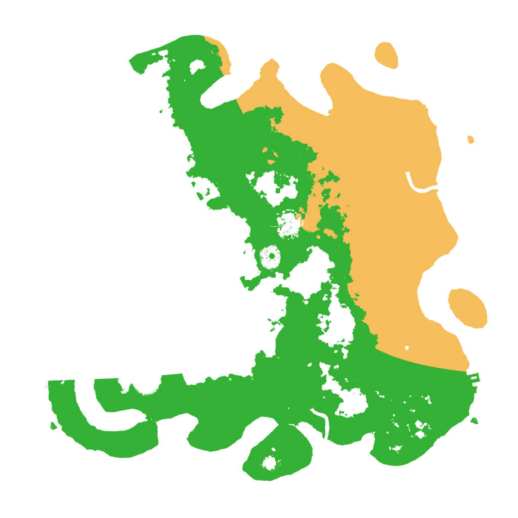 Biome Rust Map: Procedural Map, Size: 3500, Seed: 1696628526