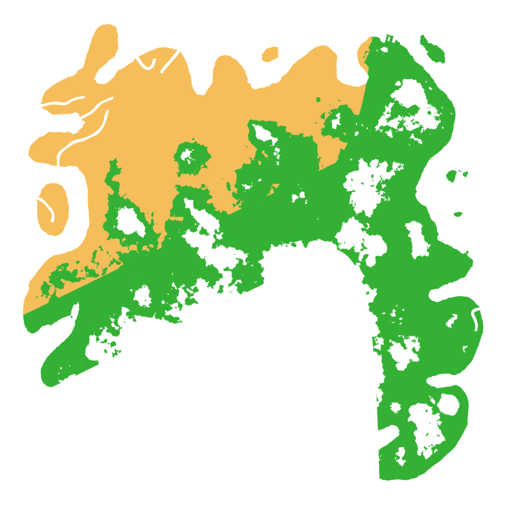 Biome Rust Map: Procedural Map, Size: 4500, Seed: 159874798