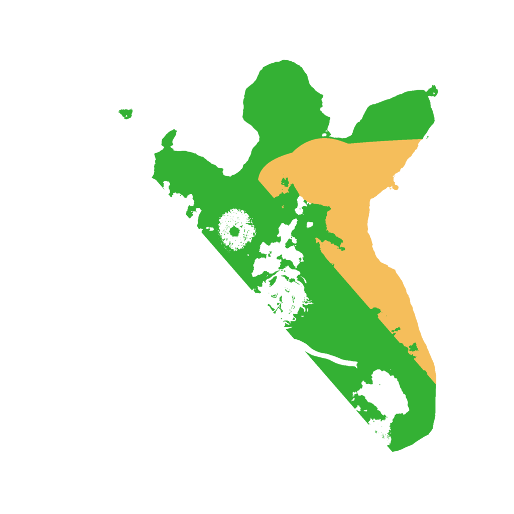 Biome Rust Map: Procedural Map, Size: 2070, Seed: 189