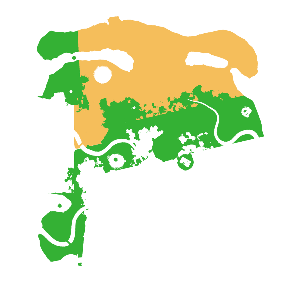 Biome Rust Map: Procedural Map, Size: 3000, Seed: 300016