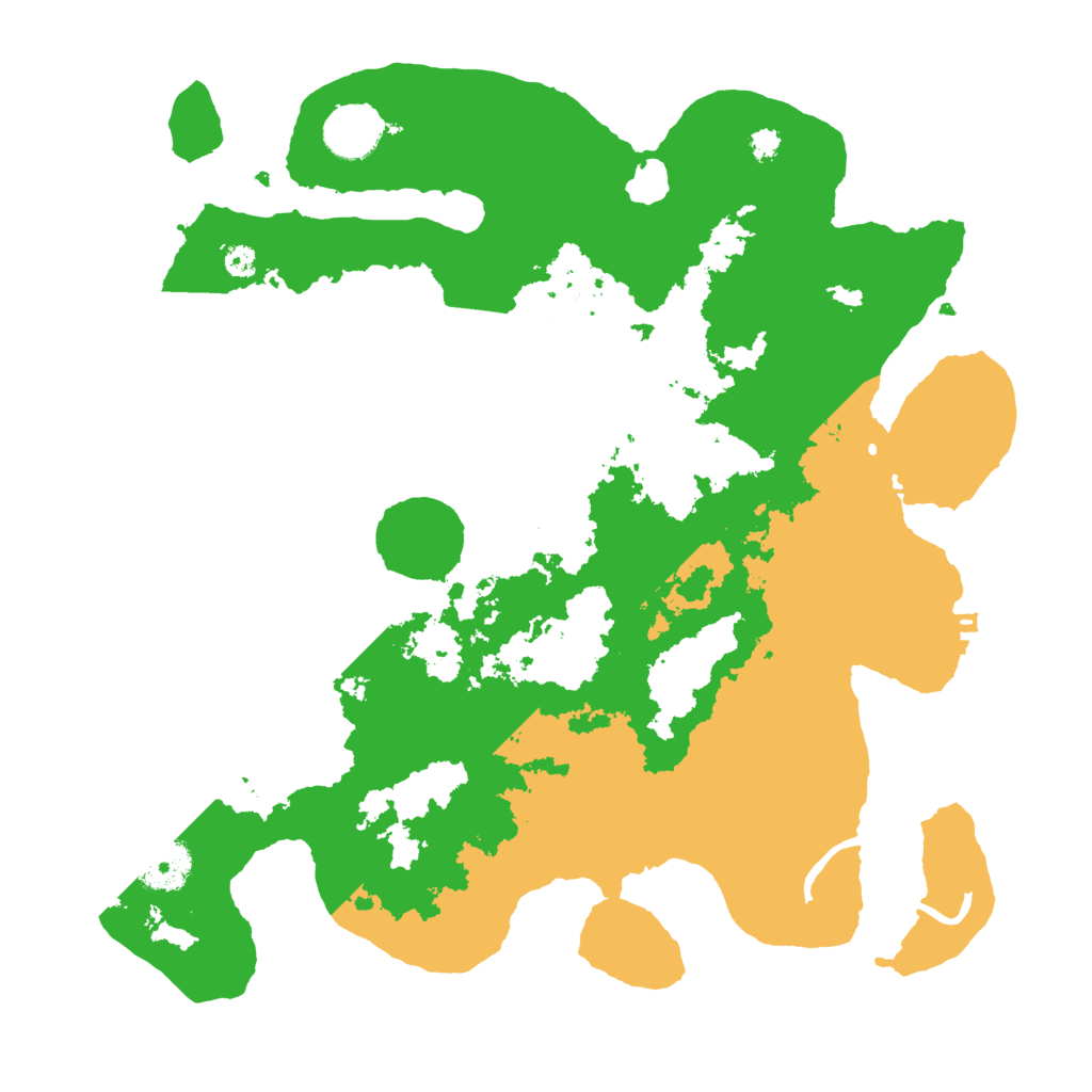 Biome Rust Map: Procedural Map, Size: 3500, Seed: 1870787948