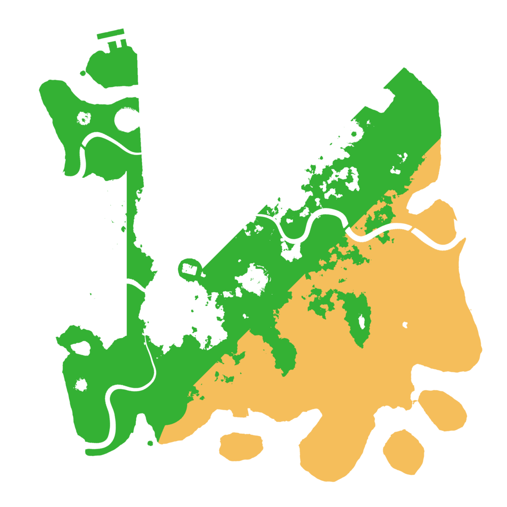 Biome Rust Map: Procedural Map, Size: 3750, Seed: 1156549553