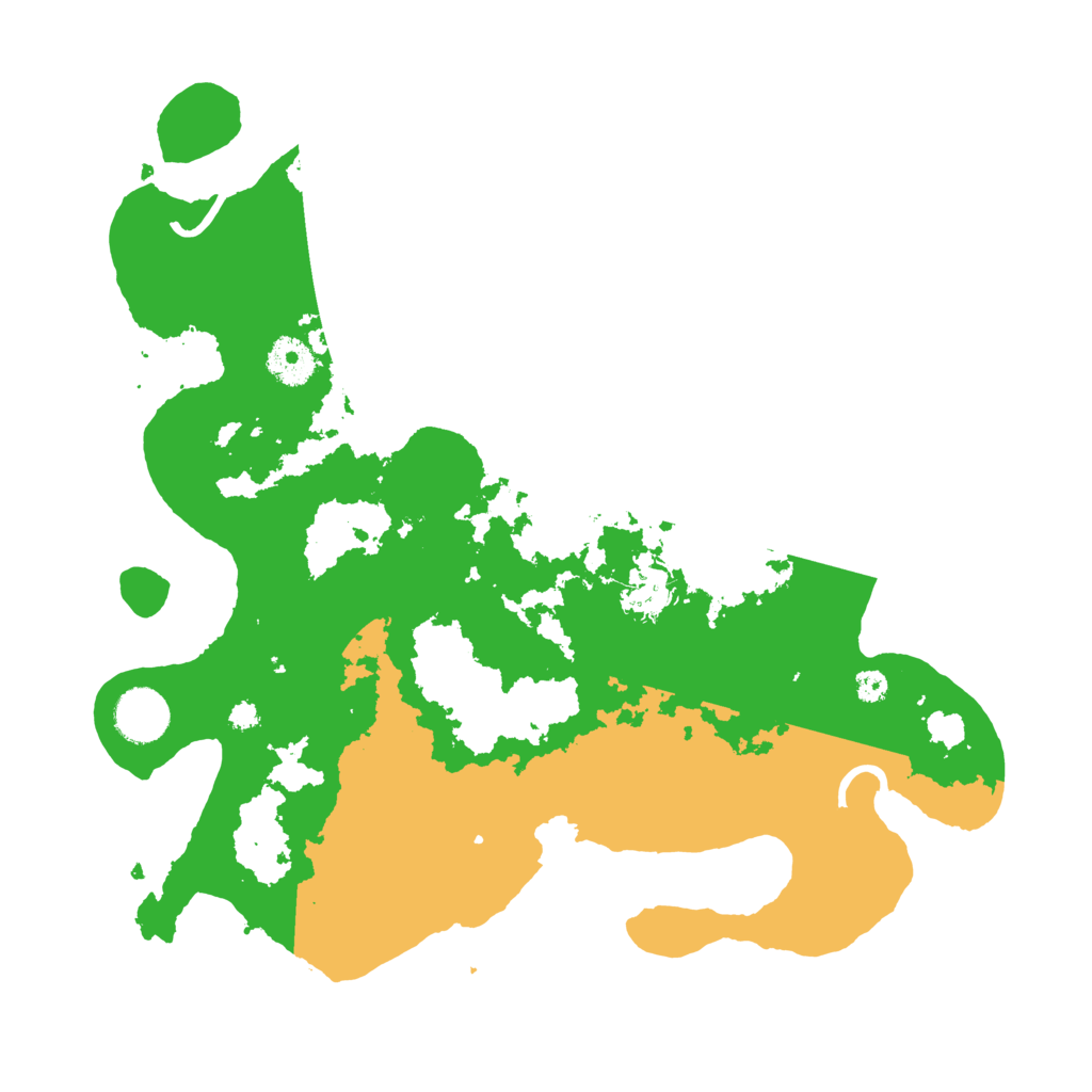 Biome Rust Map: Procedural Map, Size: 3500, Seed: 198861538