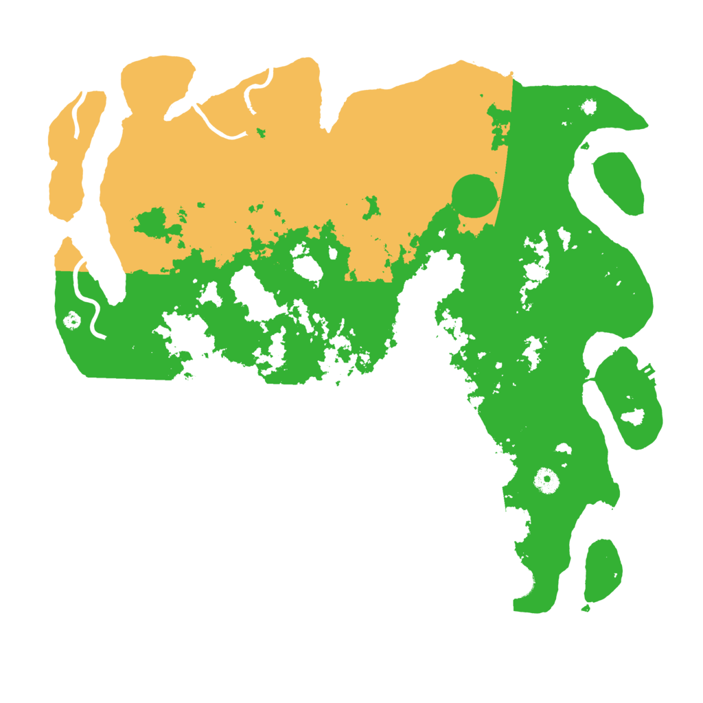 Biome Rust Map: Procedural Map, Size: 4250, Seed: 1199216036