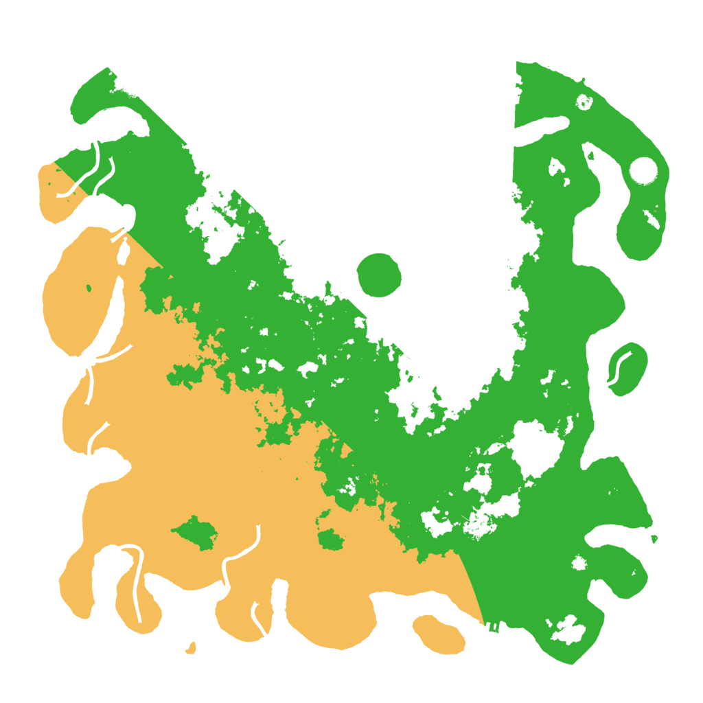Biome Rust Map: Procedural Map, Size: 4500, Seed: 494393480