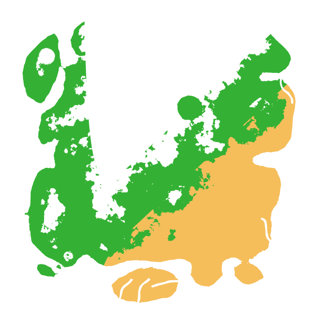 Biome Rust Map: Procedural Map, Size: 3500, Seed: 1455783201