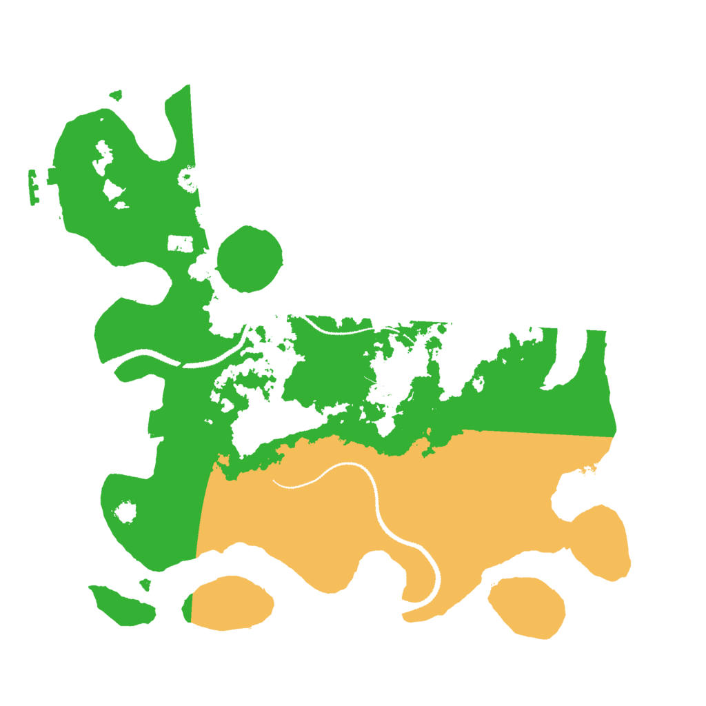 Biome Rust Map: Procedural Map, Size: 3000, Seed: 187655281