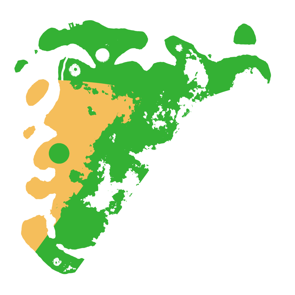 Biome Rust Map: Procedural Map, Size: 3800, Seed: 332757316