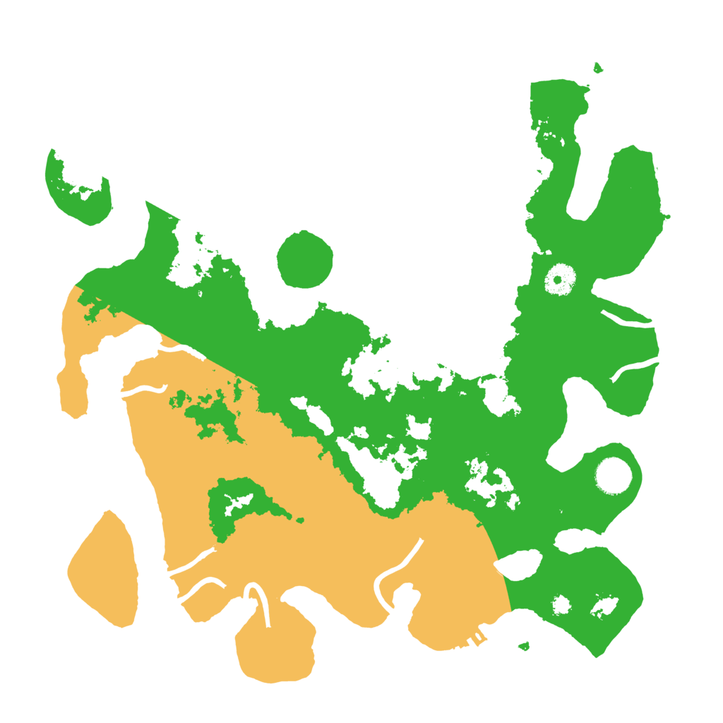 Biome Rust Map: Procedural Map, Size: 3500, Seed: 1356176378