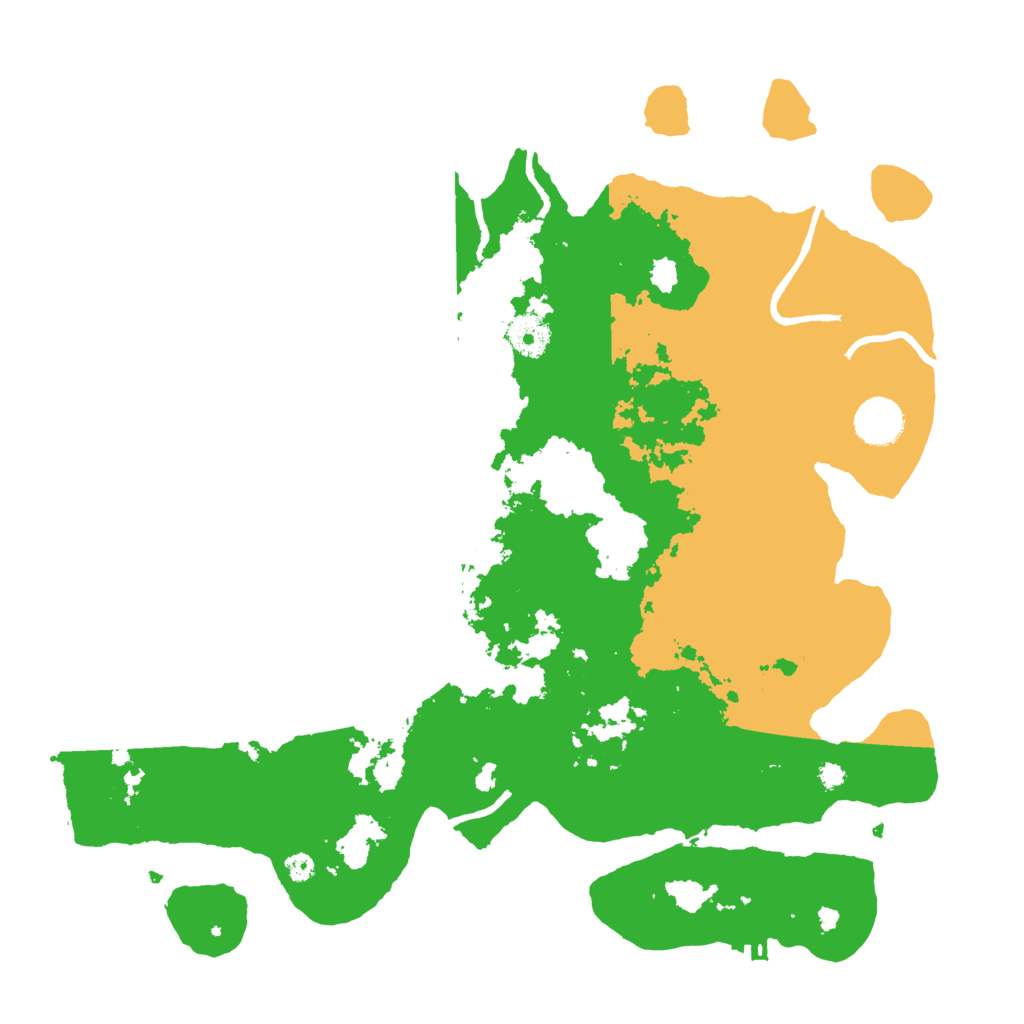 Biome Rust Map: Procedural Map, Size: 3700, Seed: 499861987