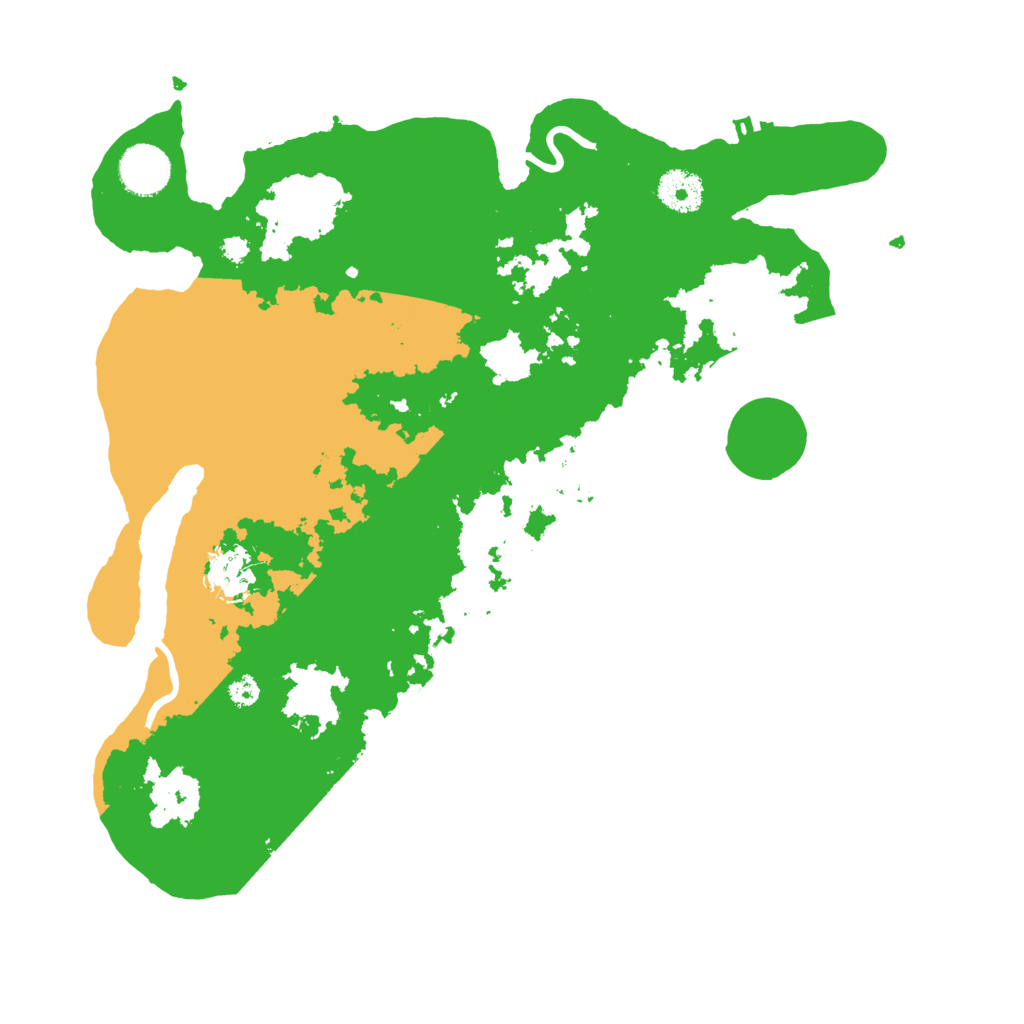 Biome Rust Map: Procedural Map, Size: 3500, Seed: 651188896