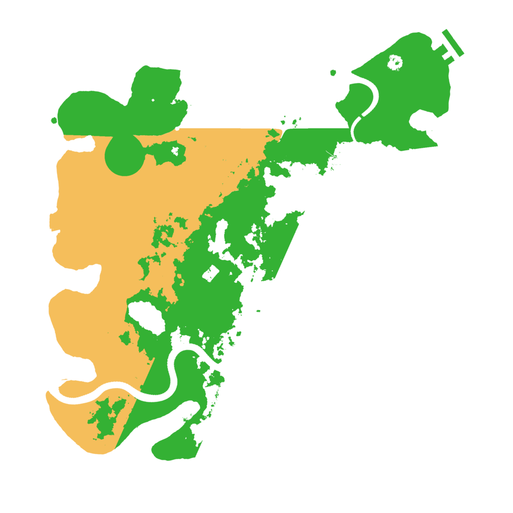 Biome Rust Map: Procedural Map, Size: 3400, Seed: 725238053