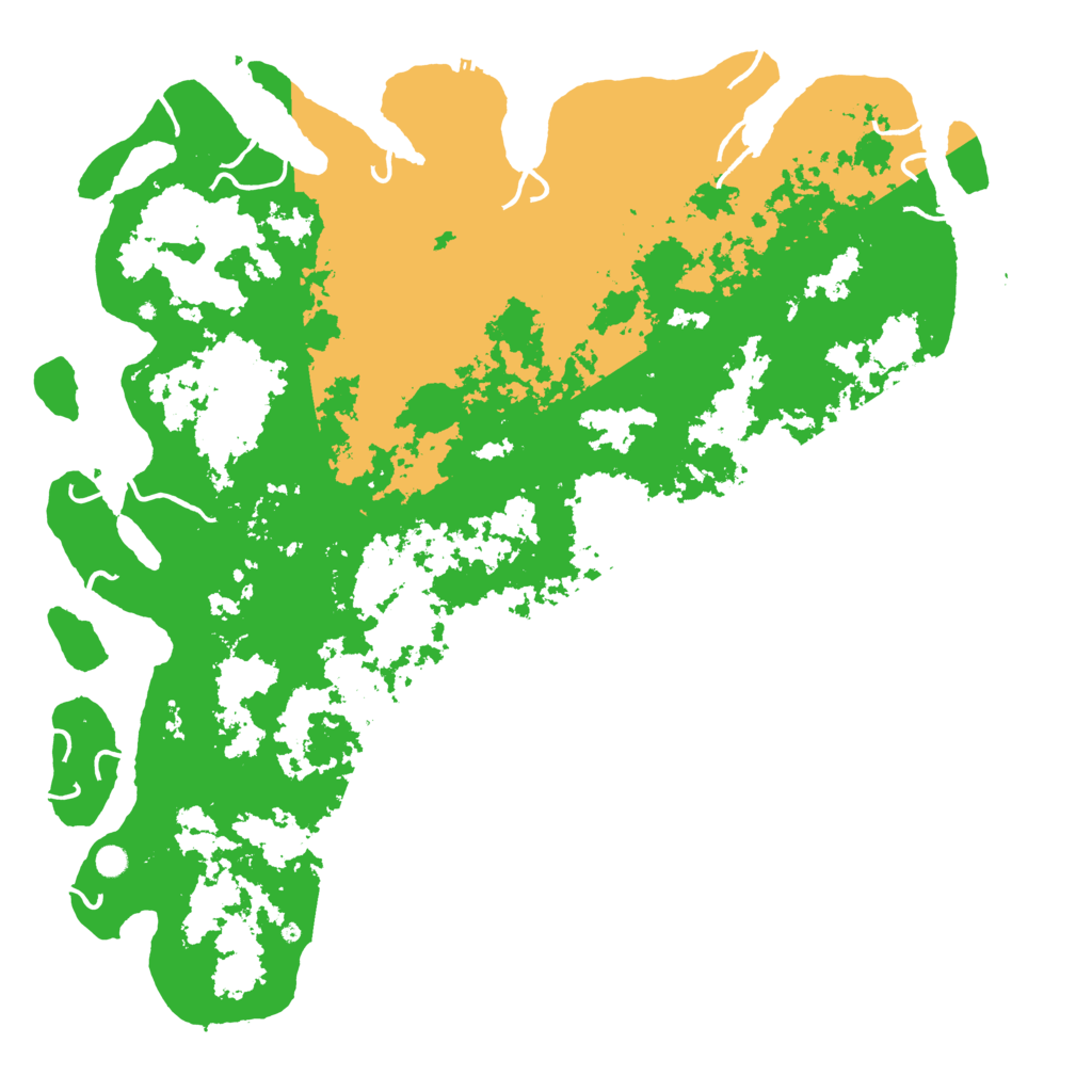 Biome Rust Map: Procedural Map, Size: 6000, Seed: 1866871272