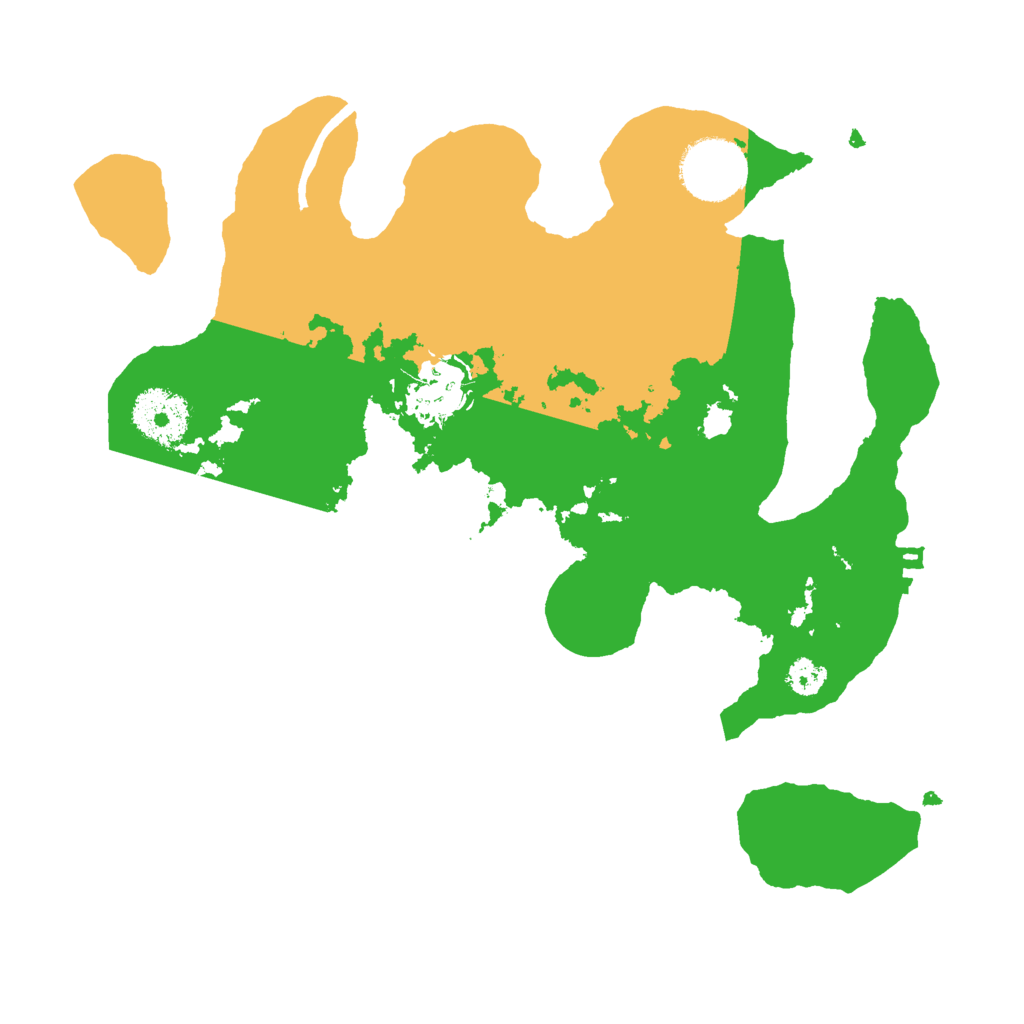 Biome Rust Map: Procedural Map, Size: 2840, Seed: 2147483647