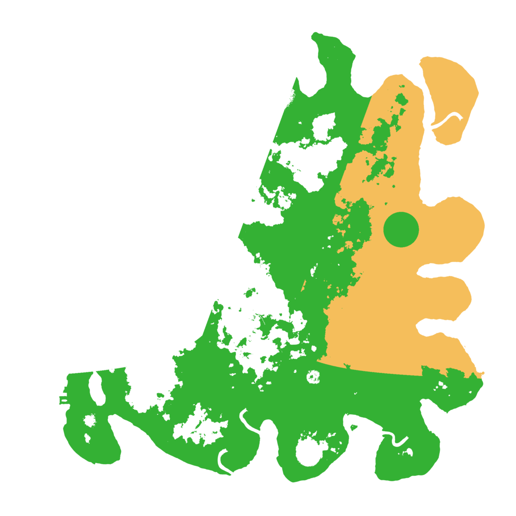 Biome Rust Map: Procedural Map, Size: 3850, Seed: 6662696