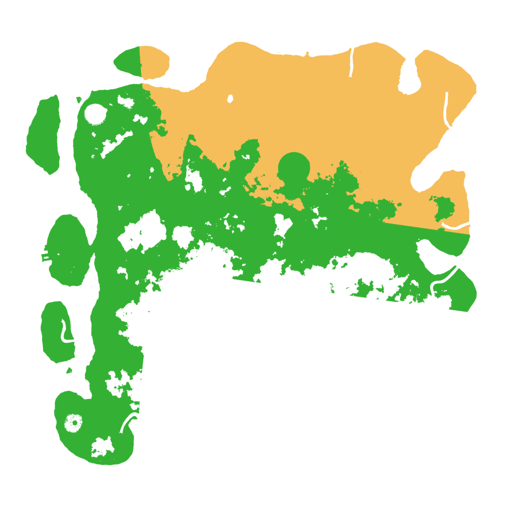 Biome Rust Map: Procedural Map, Size: 4250, Seed: 1383924325