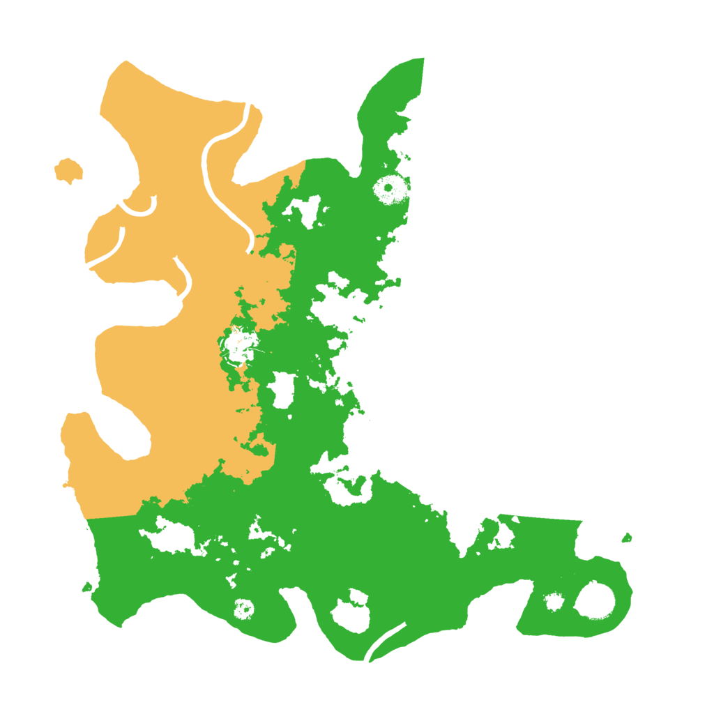 Biome Rust Map: Procedural Map, Size: 3500, Seed: 1971520958